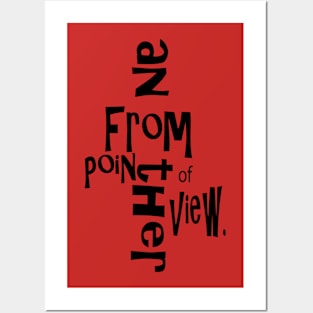 From another point of view. Posters and Art